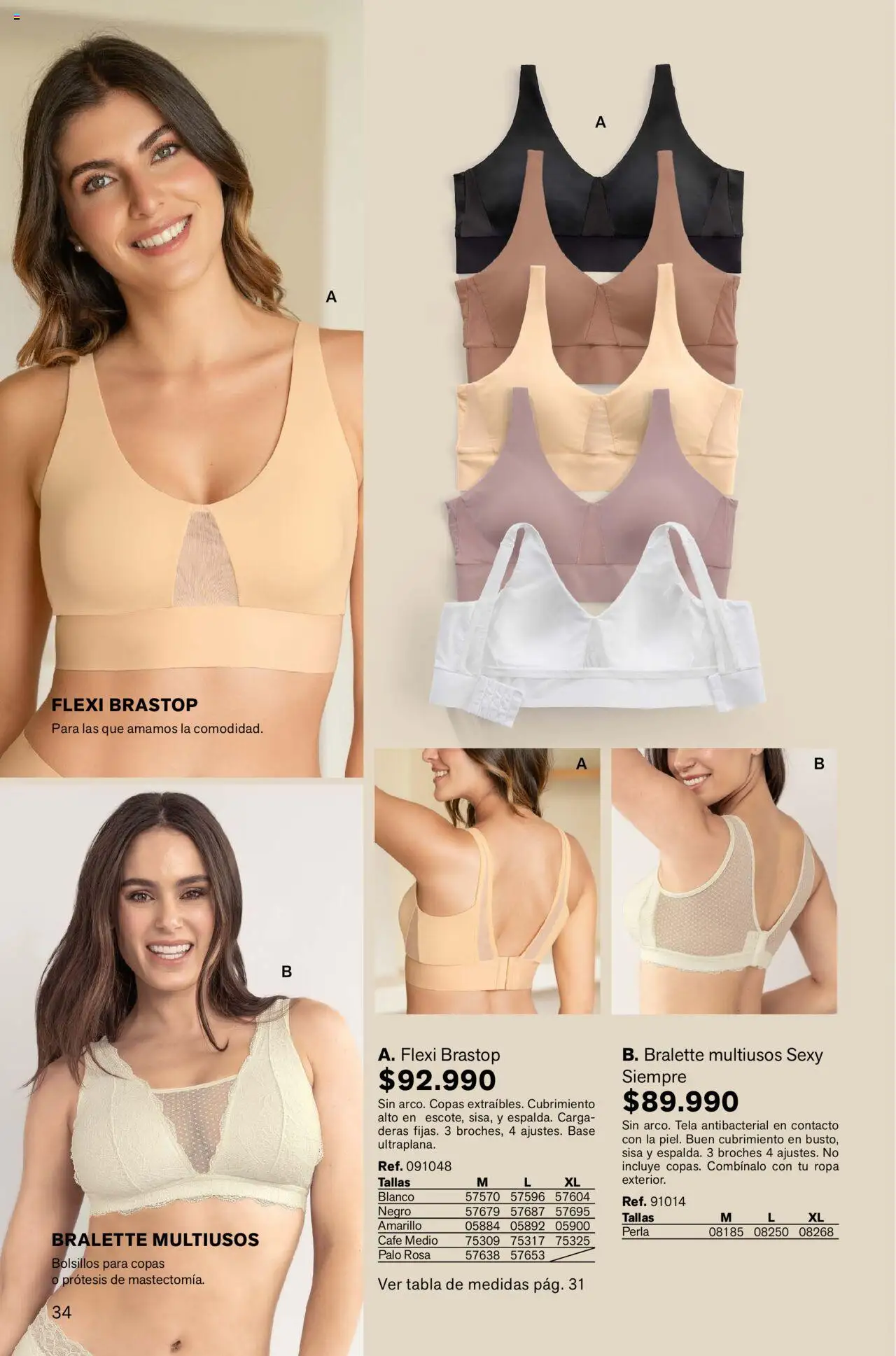 Leonisa revista - valida desde el 04.08.2025 | Página: 34 | Productos: Ropa, Café