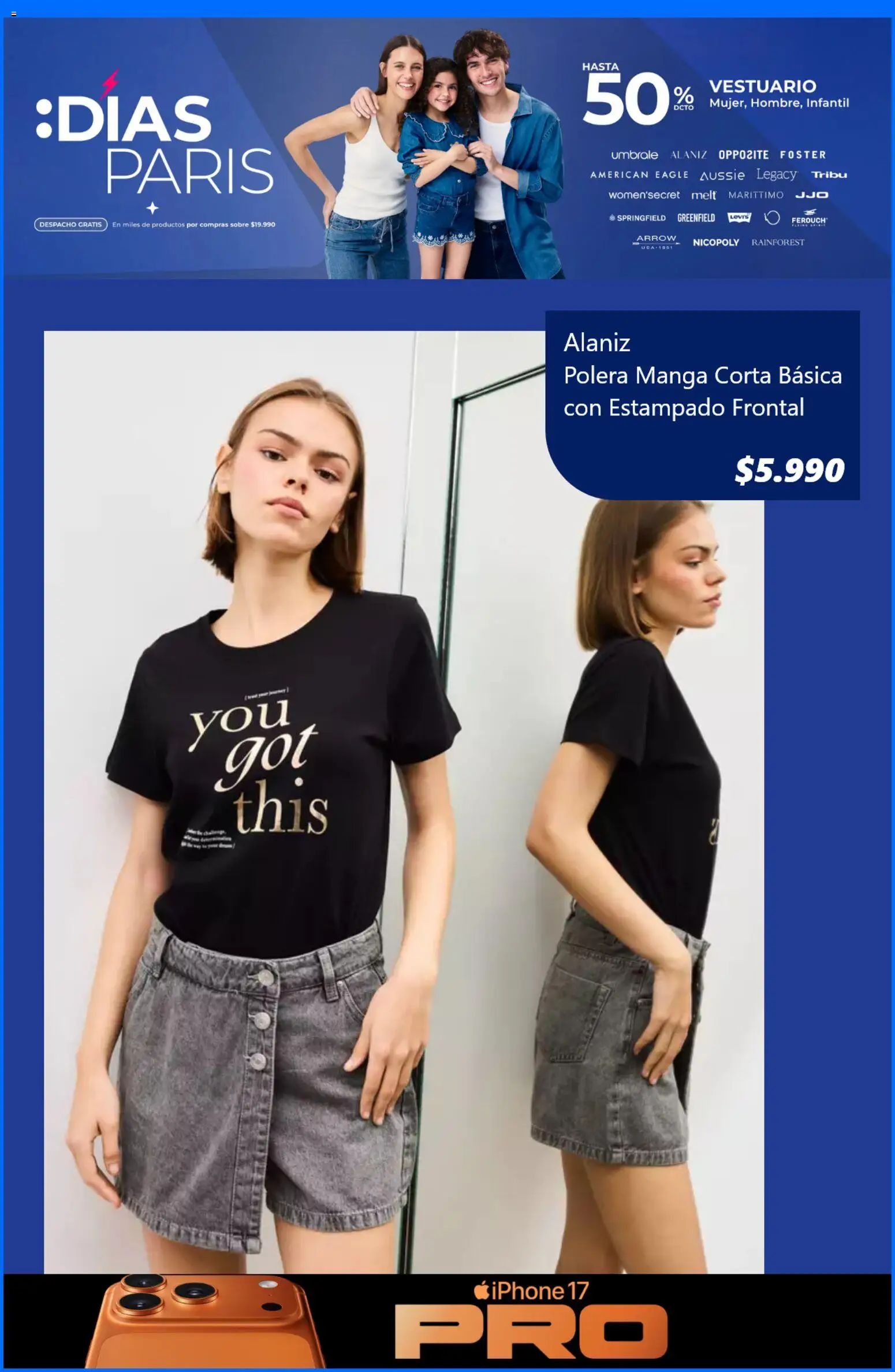 Paris ofertas  │ válido desde el 24.10.2025 | Página: 4 | Productos: Manga, Sobre, Polera