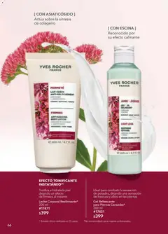 Vista previa de Yves Rocher campaña 1 2026, nuevo folleto de la tienda, válido en México a partir del 30.12.2025 | Página: 68 | Productos: Leche, Body, Sobre