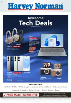 Preview of Harvey Norman  Catalogue  - valid from 16.09.2025