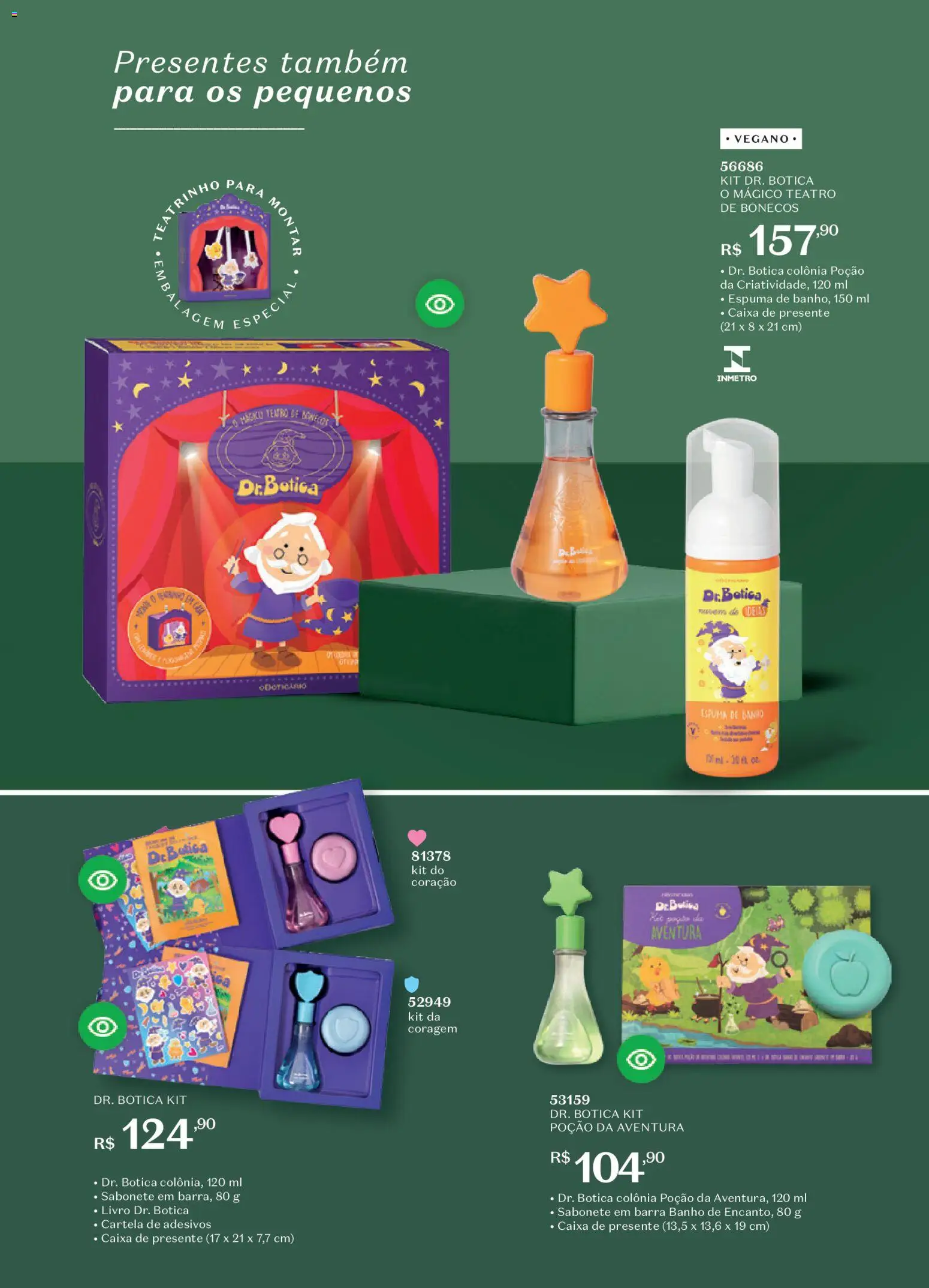 O Boticário Folheto - válido de 26.12.2025 | Página: 110 | Produtos: Espuma de banho, Livro, Caixa, Sabonete