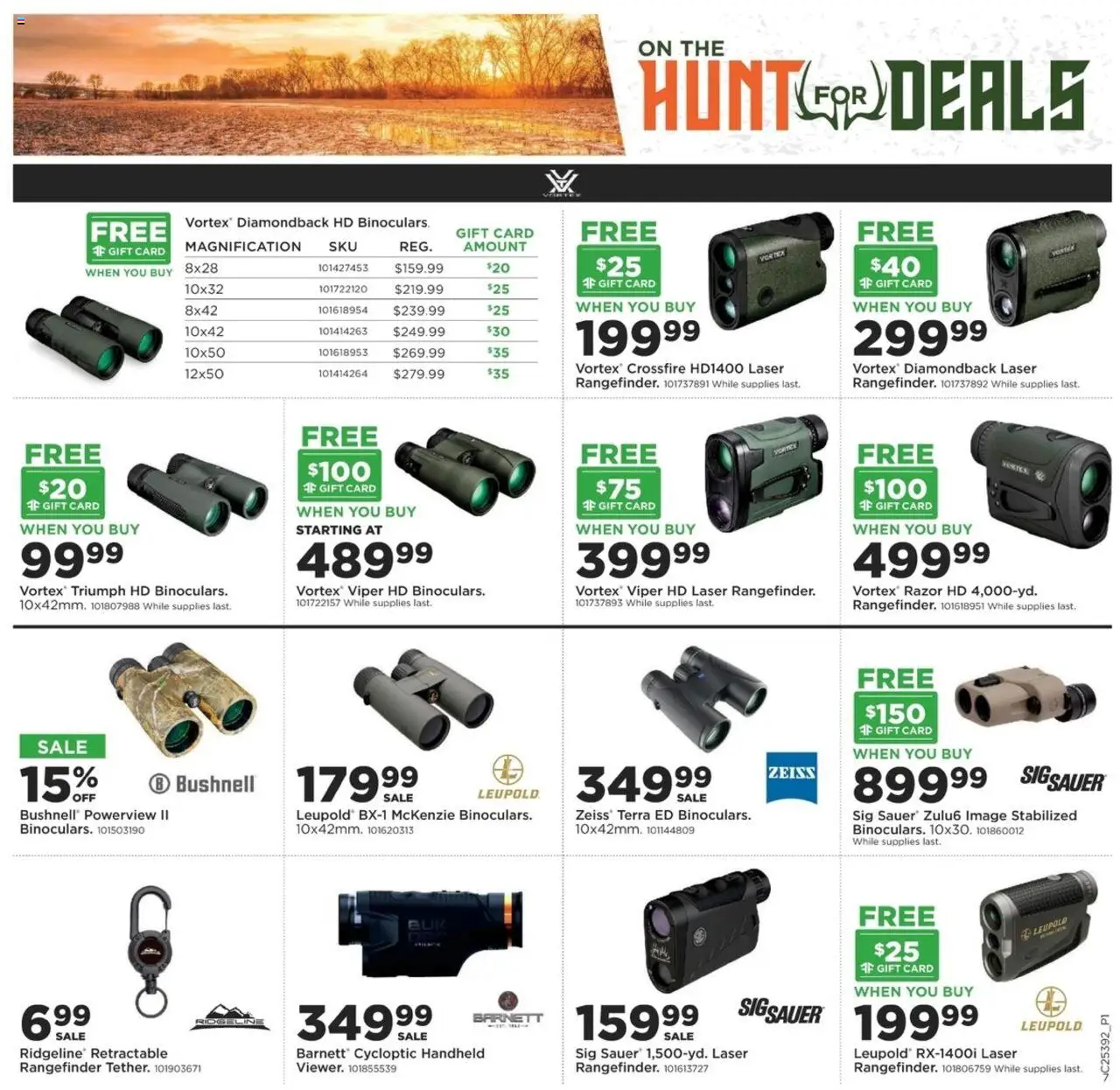 Mills Fleet Farm On the Hunt for Deals - valid from 25.09.2025 | Page: 7 | Products: Rangefinder