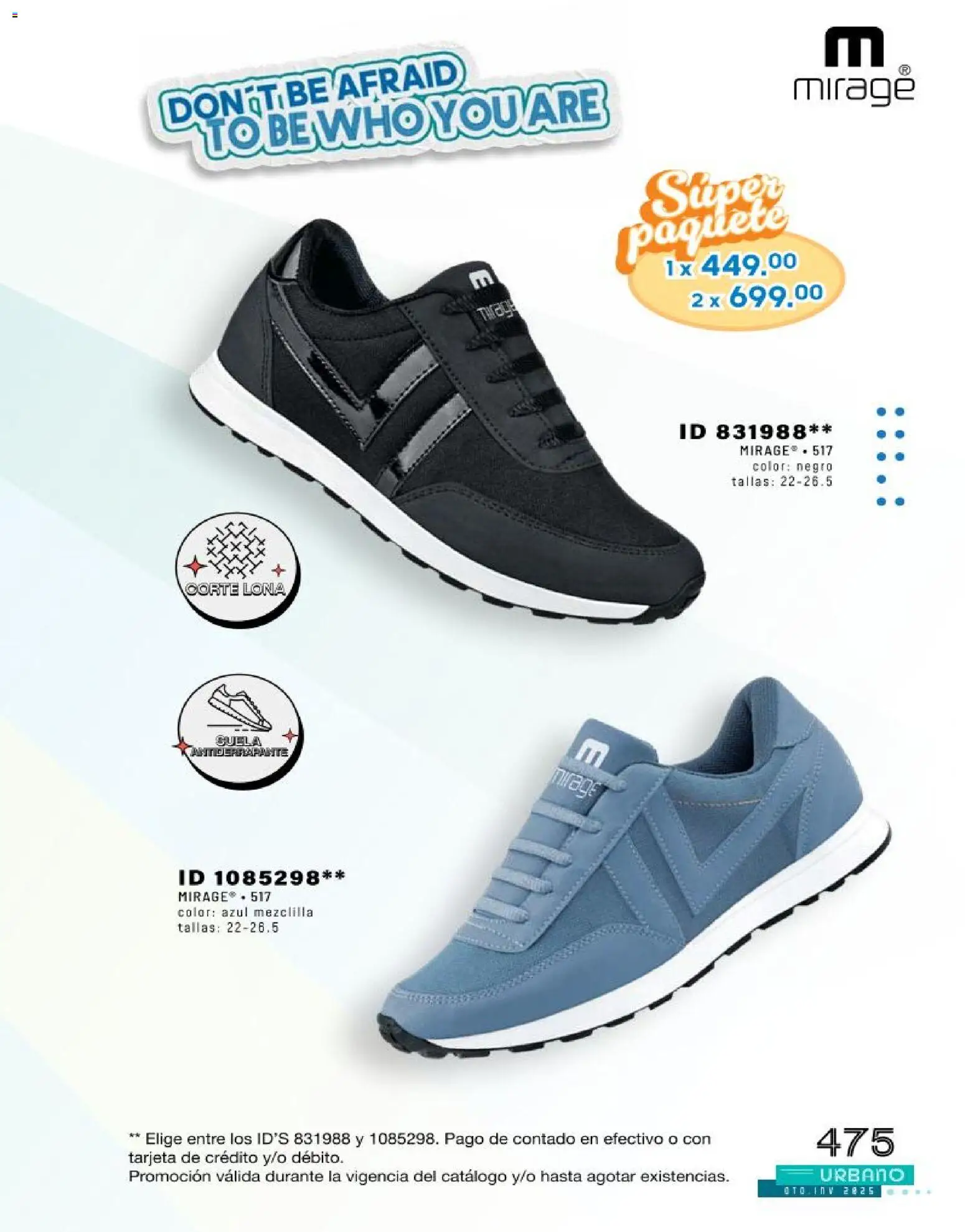 Nuevas ofertas de Price Shoes válidas en toda la República Mexicana desde el 04.12.2025. ¡Encuentra las mejores ofertas en Price Shoes catálogo Urbano! | Página: 475 | Productos: Lona