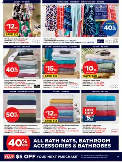 Spotlight catalogue - valid from 03.09.2025 | Page: 9 | Products: Towels, Popcorn, Accessories, Washer