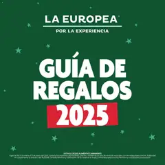 Vista previa de La Europea catálogo Guía de regalos, nuevo folleto de la tienda, válido en México a partir del 01.01.2026