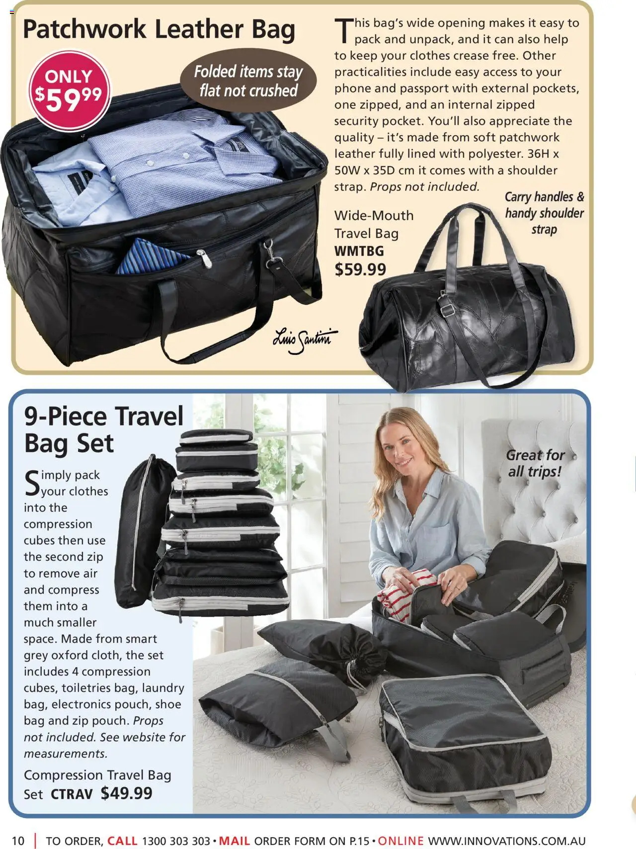 Innovations catalogue - valid from 01.07.2025 | Page: 10 | Products: Compression, Phone, Laundry, Bag