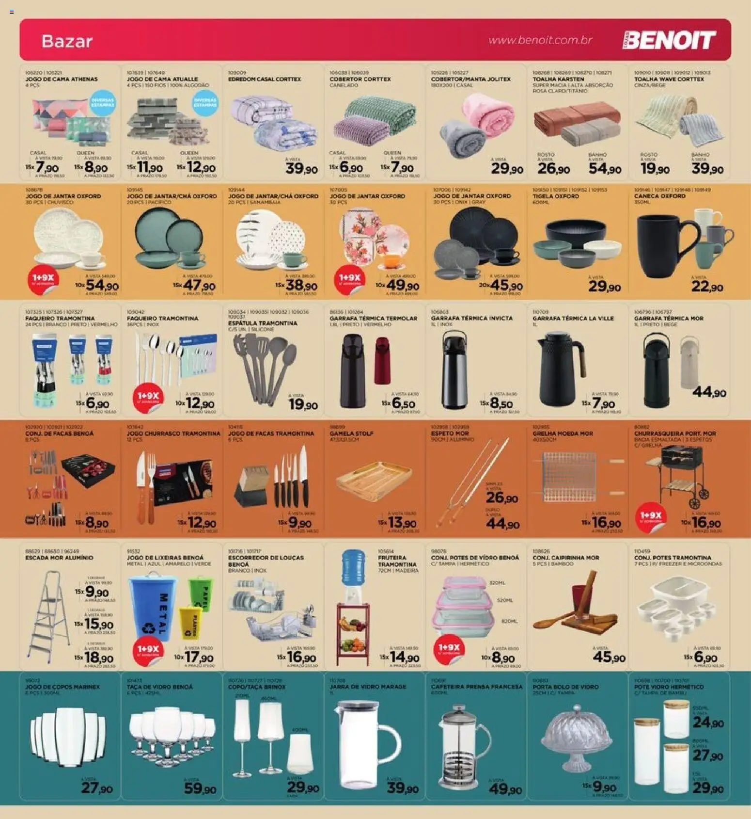 Benoit Folheto - válido de 01.11.2025 | Página: 2 | Produtos: Fruteira, Garrafa térmica, Jarra, Potes