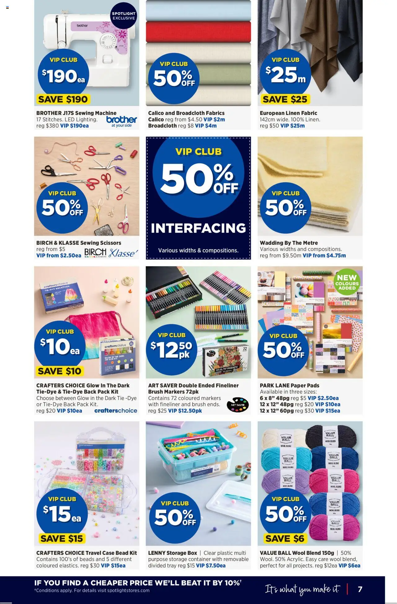 Spotlight catalogue - valid from 08.10.2025 | Page: 7 | Products: Brush, Tie, Backpack, Case