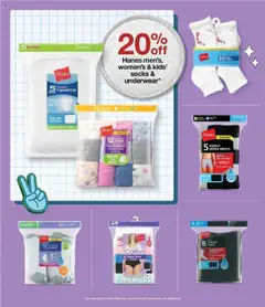 Target Weekly Ad - valid from 27.07.2025 | Page: 3 | Products: Socks, Briefs, Cushion
