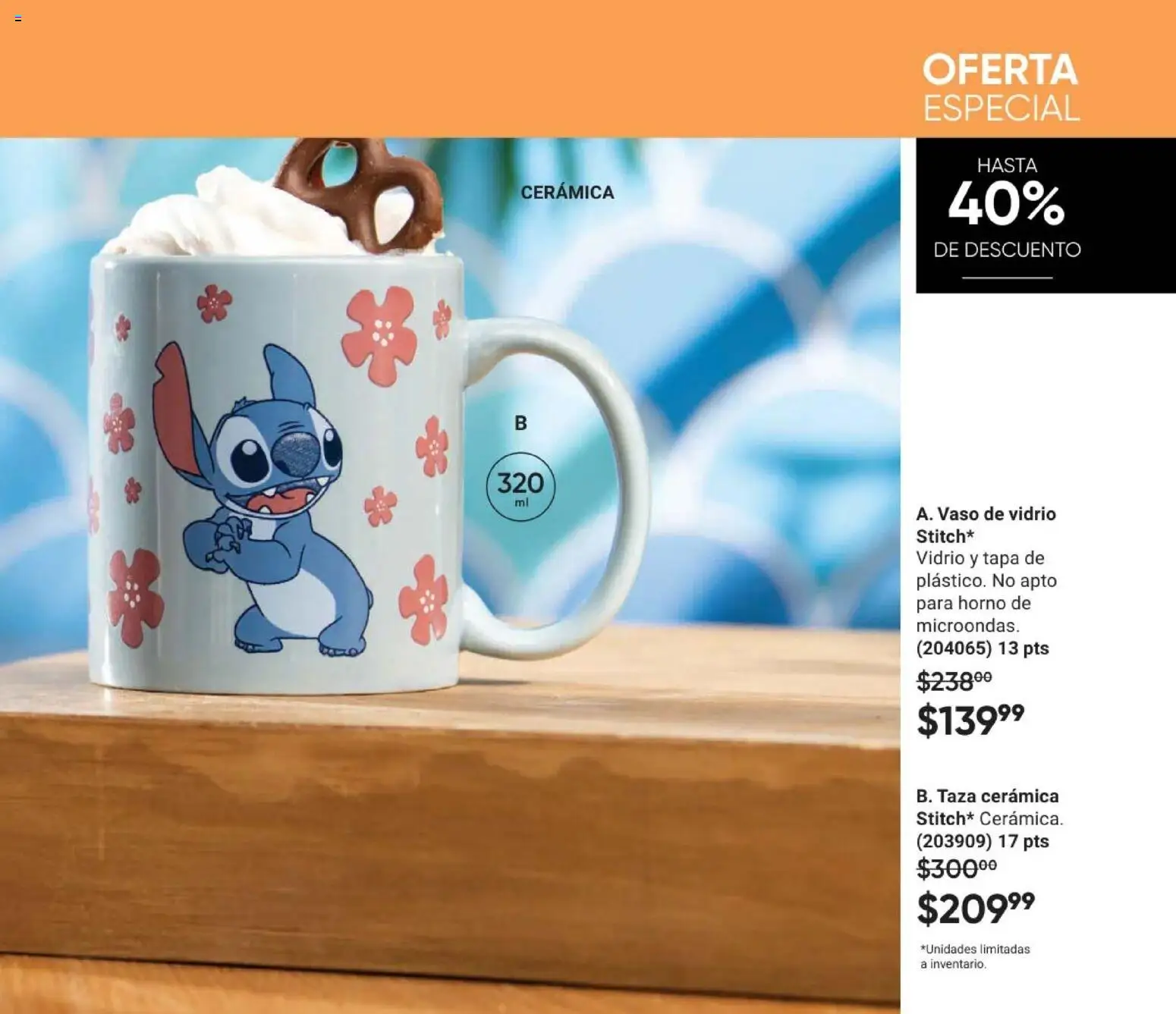 Nuevas ofertas de AVON válidas en toda la República Mexicana desde el 30.01.2026. ¡Encuentra las mejores ofertas en AVON Casa & Estilo 3 2026! | Página: 91 | Productos: Taza, Horno