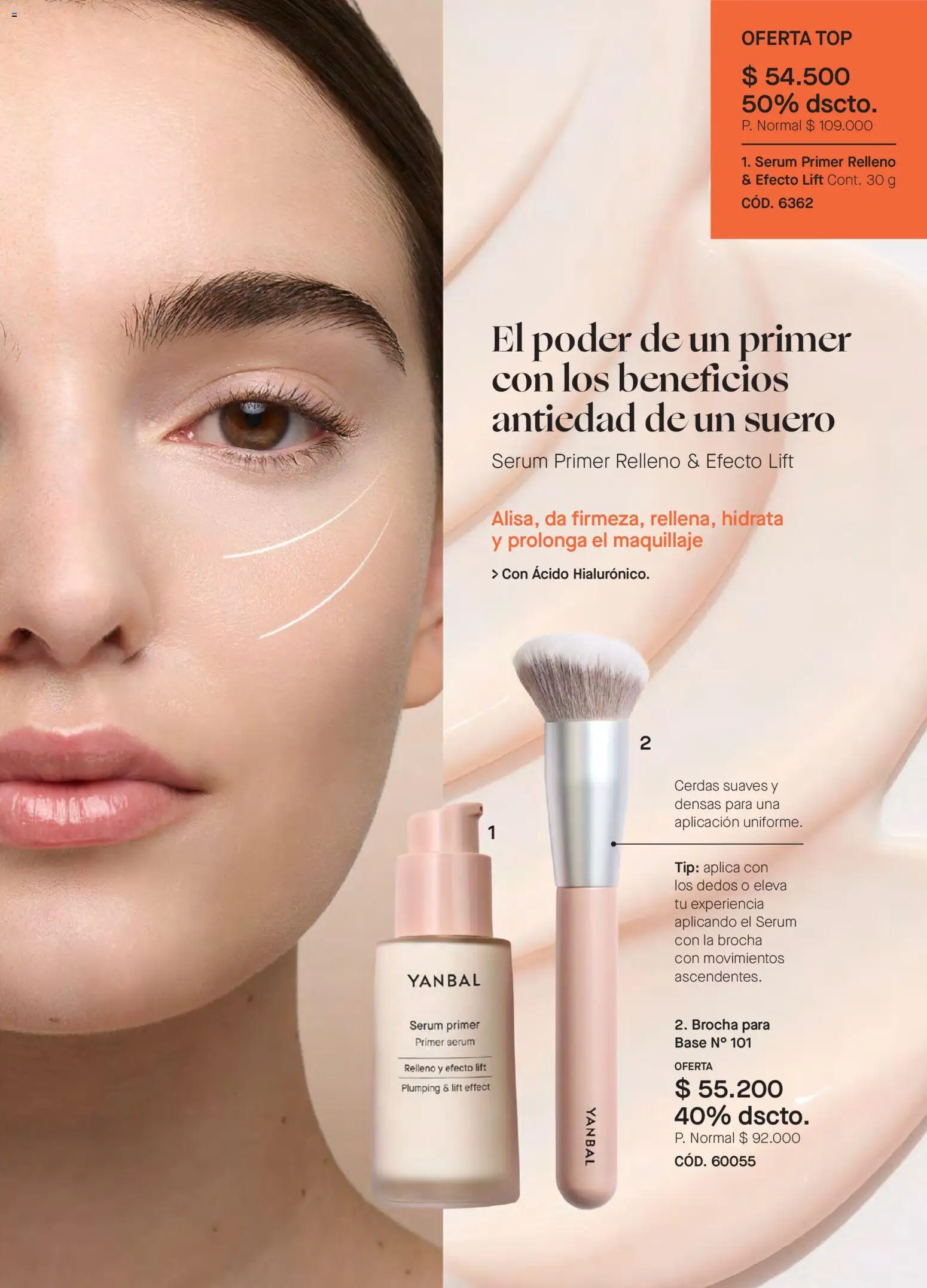 Yanbal revista - valida desde el 28.02.2026 | Página: 53 | Productos: Serum, Brocha, Top, Maquillaje