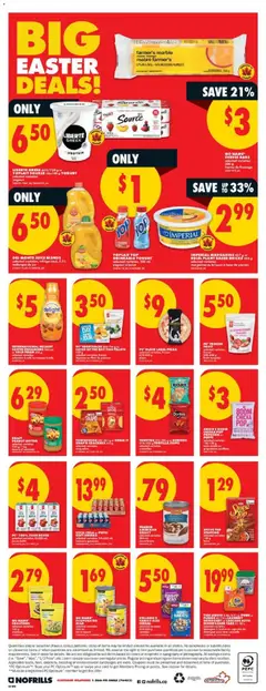 Preview of PC BLACK LABEL PIZZA, selected varieties, frozen 370-440 g from shop No Frills valid from 26.03.2026 | Page: 6