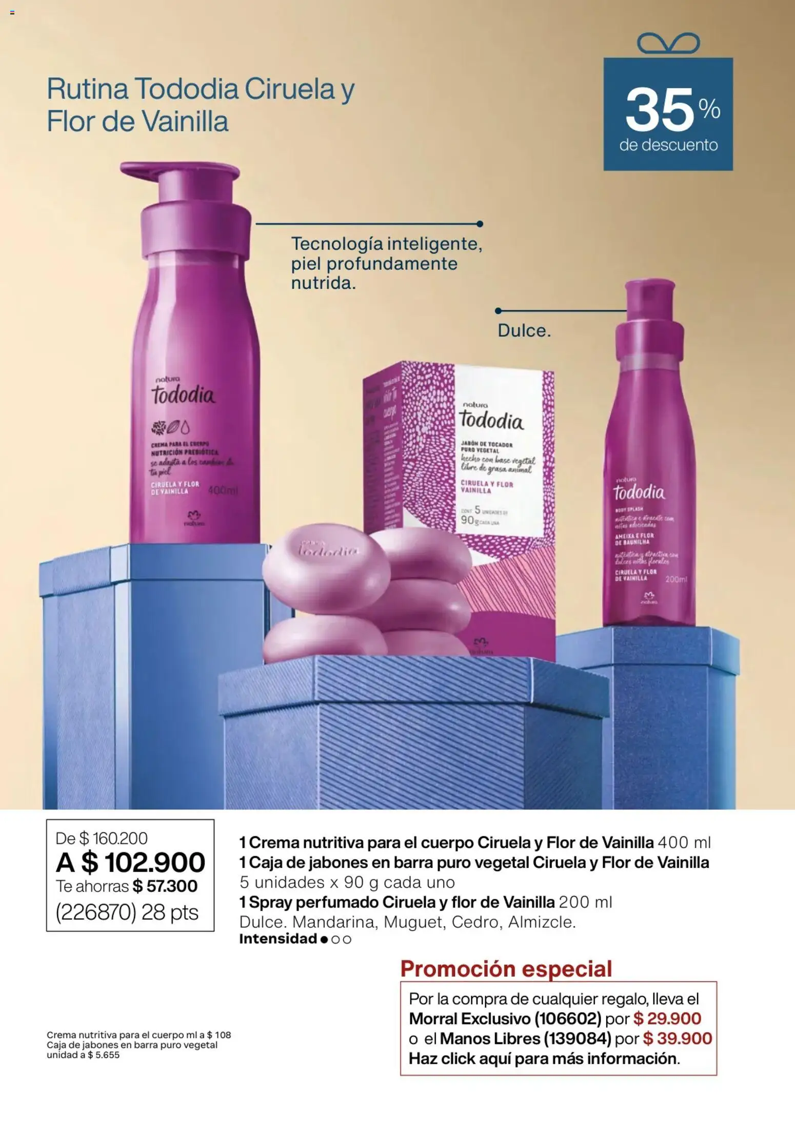 Natura revista - valida desde el 02.01.2026 | Página: 13 | Productos: Té, Crema, Caja, Morral