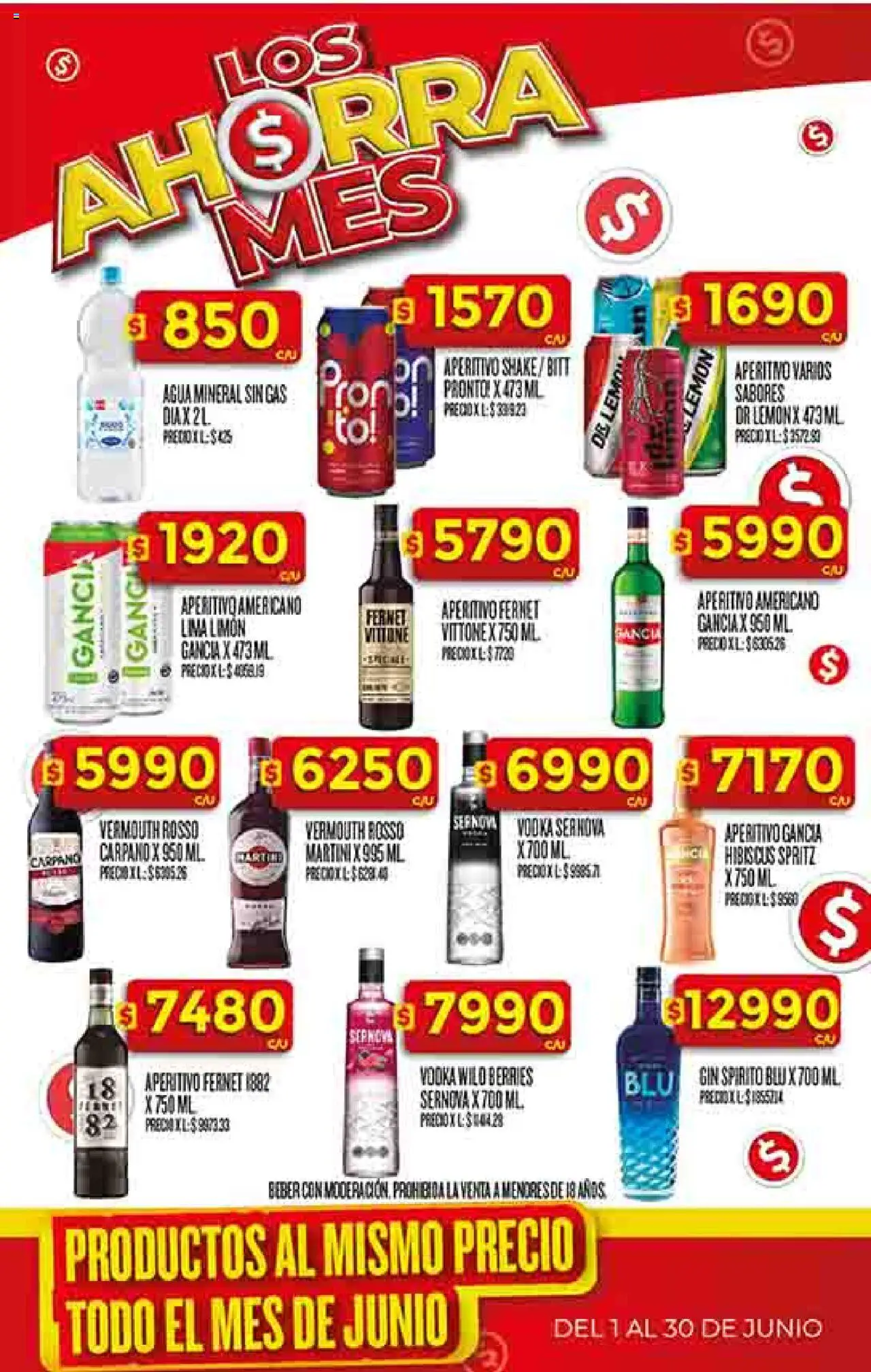 Supermercado DIA Ofertas │ válido desde el 25.06.2025 | Página: 26 | Productos: Vodka, Gin, Lima, Limón