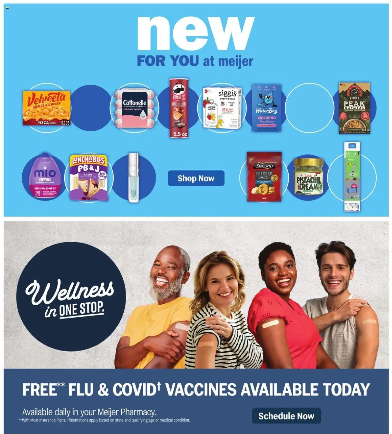 Meijer Weekly Ad - valid from 22.10.2025 | Page: 48 | Products: Magnesium, Yogurt, Pizza, Water