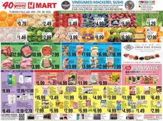 Preview of Hmart weekly ads valid from 30.01.2026
