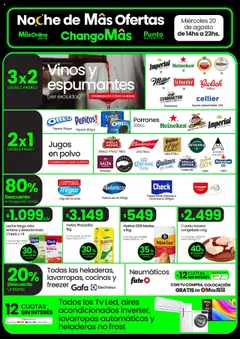 Vista previa Changomas Noche de ofertas válido desde el 20.08.2025