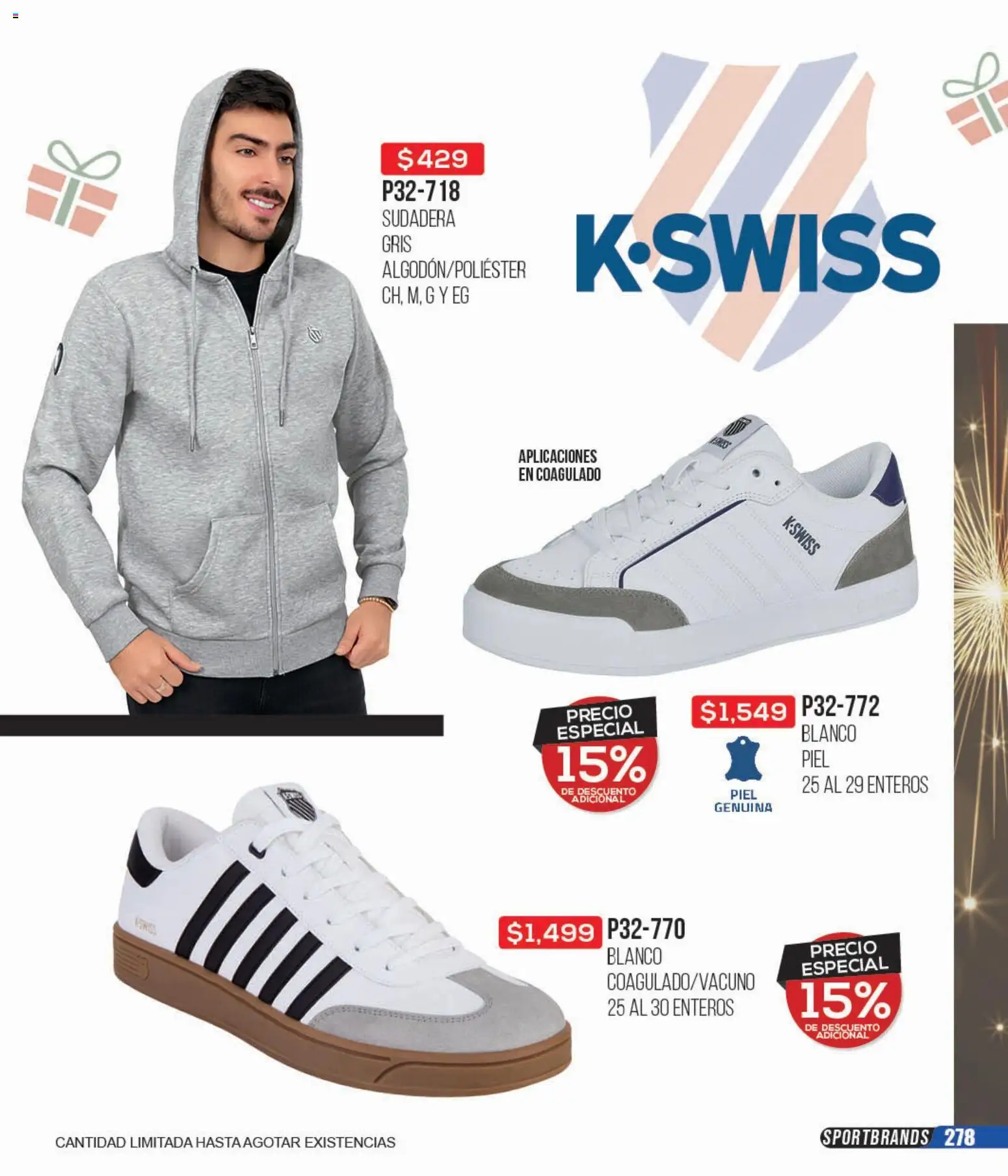 Nuevas ofertas de Cklass válidas en toda la República Mexicana desde el 15.12.2025. ¡Encuentra las mejores ofertas en Cklass catálogo Rebajas fin de año calzado! | Página: 279 | Productos: Sudadera