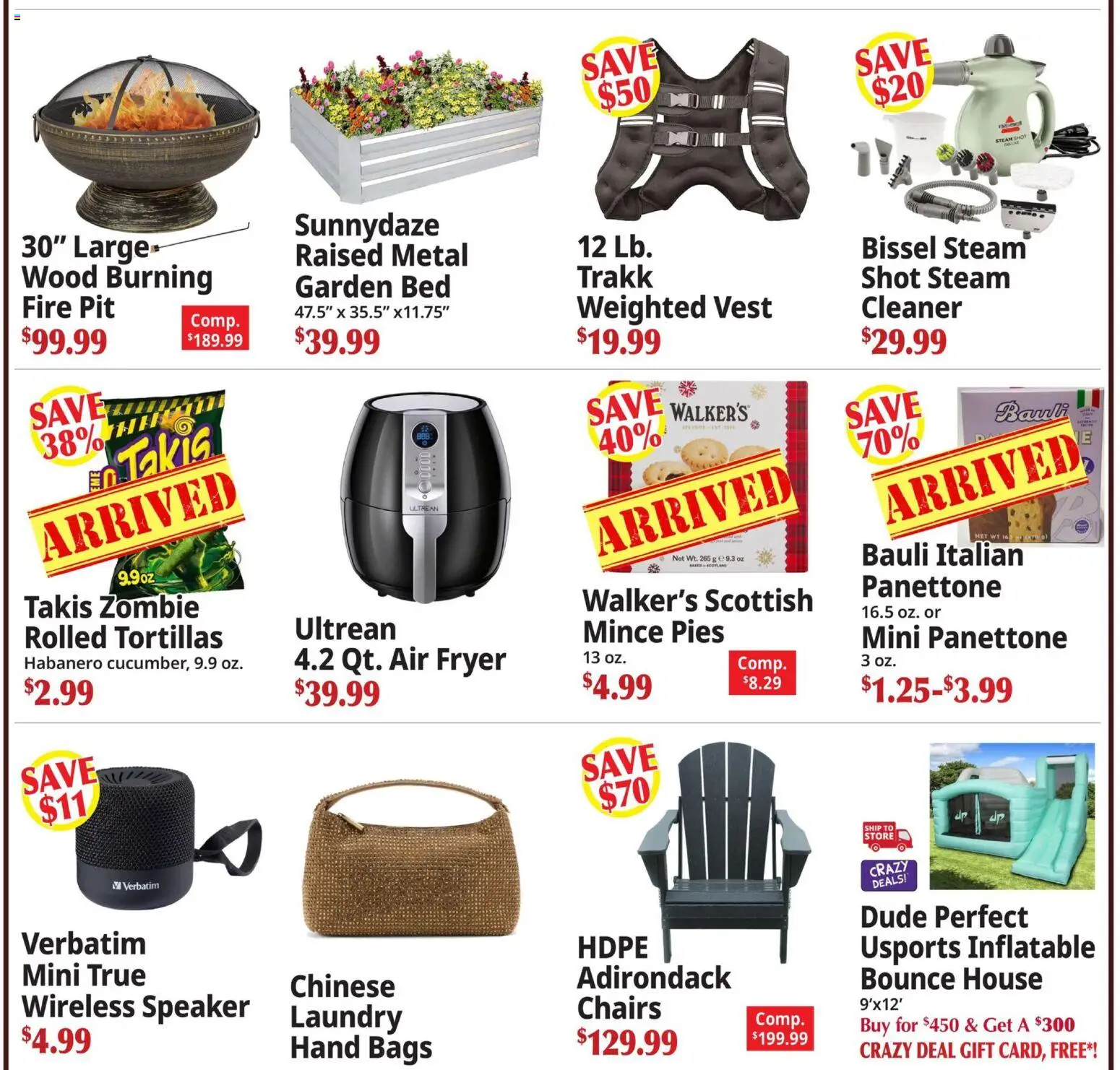 Ocean State Job Lot Coming Attractions - valid from 15.01.2026 | Page: 3 | Products: Fryer, Bed, Vest, Speaker