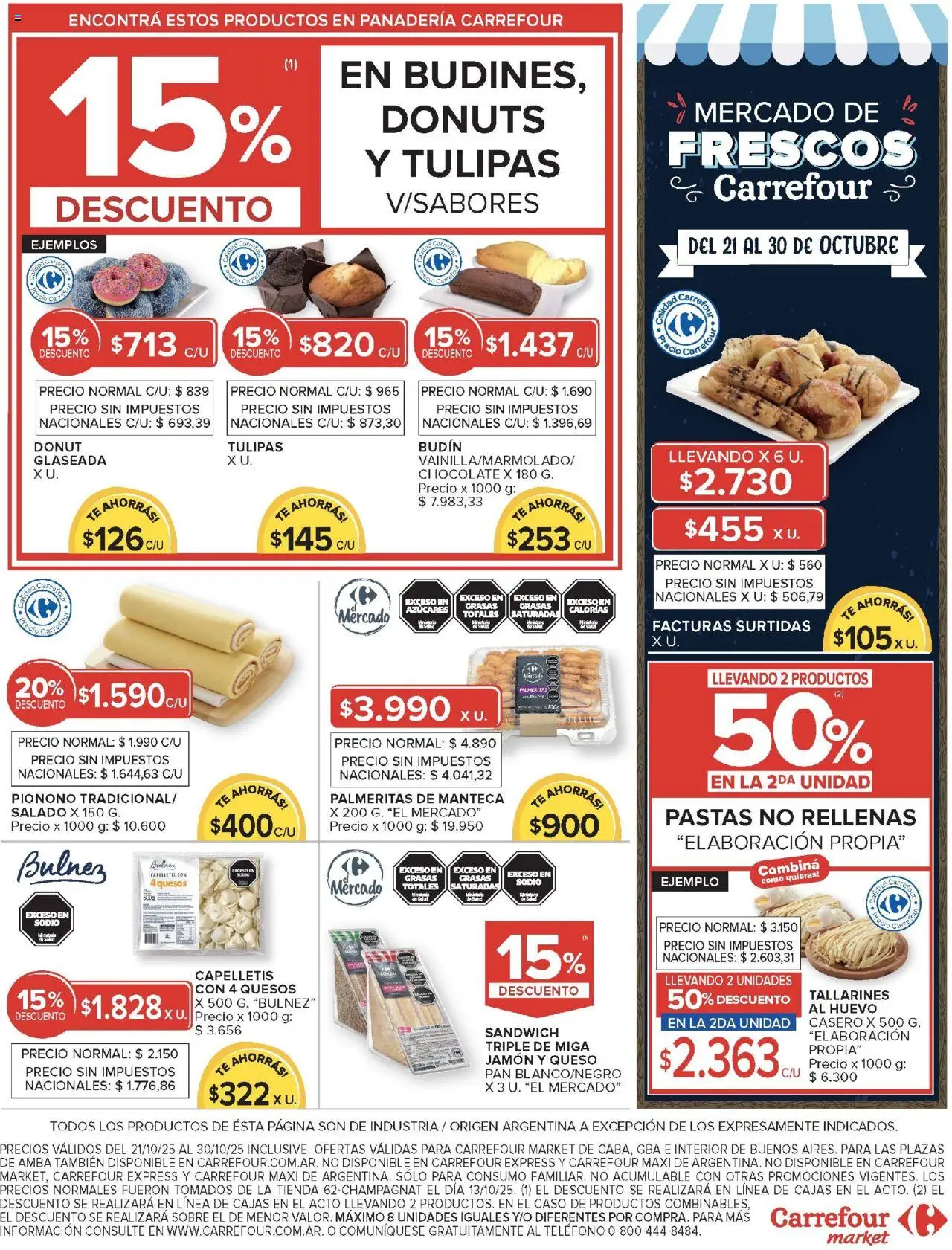 Carrefour - Ofertas Carrefour | 21 al 30 Octubre - 877a82af-aec3-47b2-a5ca-060b2cfa1f47 │ válido desde el 21.10.2025 | Página: 35 | Productos: Caso, Huevo, Jamón, Té