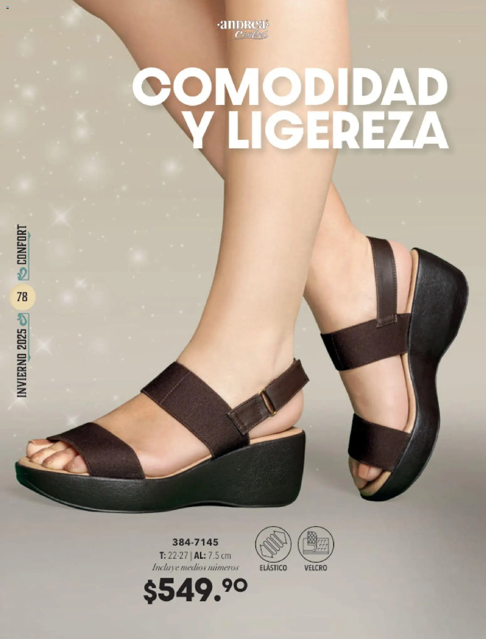 Nuevas ofertas de Andrea válidas en toda la República Mexicana desde el 26.11.2025. ¡Encuentra las mejores ofertas en Andrea catálogo Invierno! | Página: 78