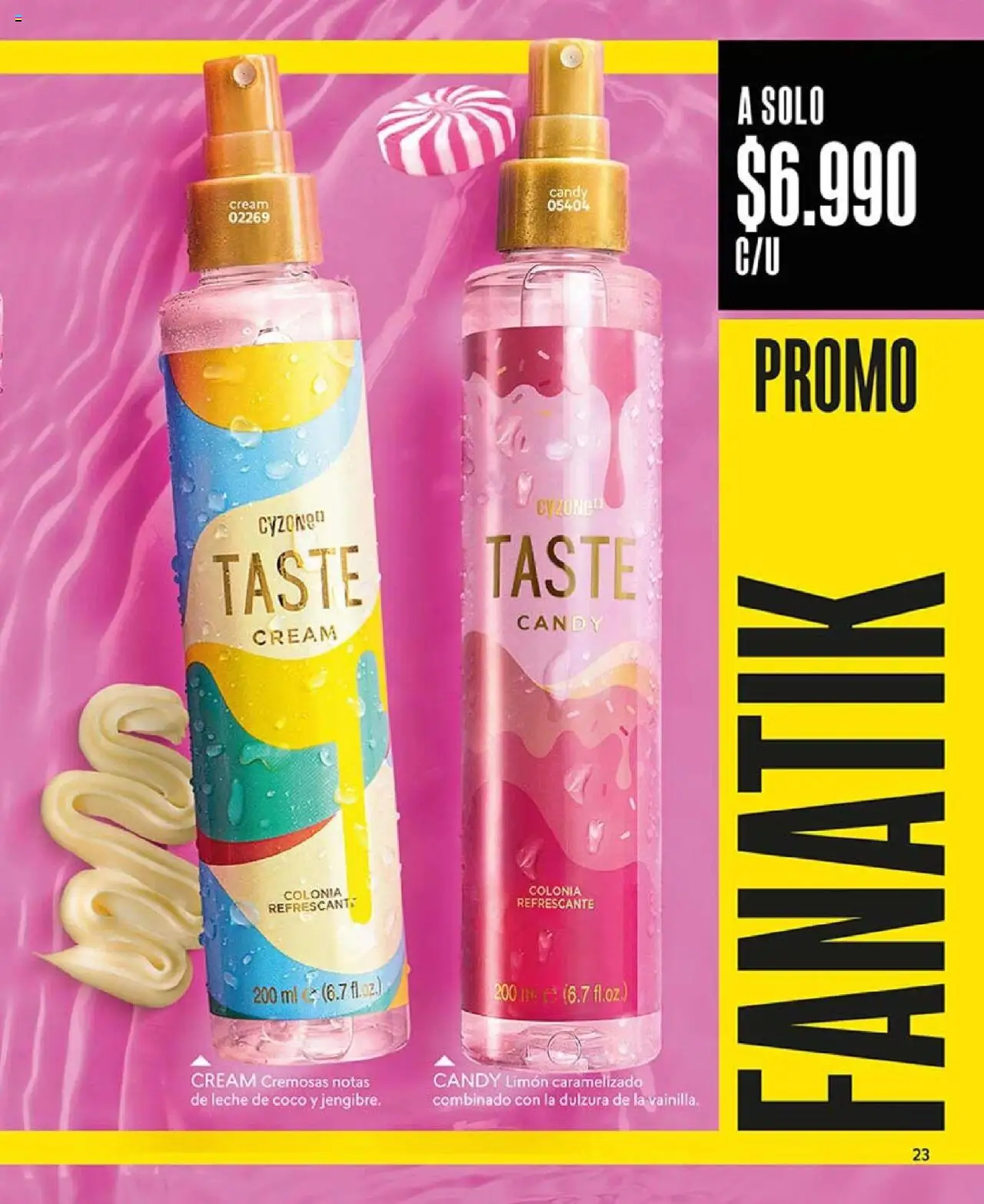 Catálogo CyZone Campaña 14 │ válido desde el 01.09.2025 | Página: 23 | Productos: Limón, Leche