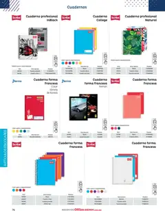 Vista previa de Office Depot catálogo 2026, nuevo folleto de la tienda, válido en México a partir del 12.01.2026 | Página: 78 | Productos: Cuadro, Cuaderno