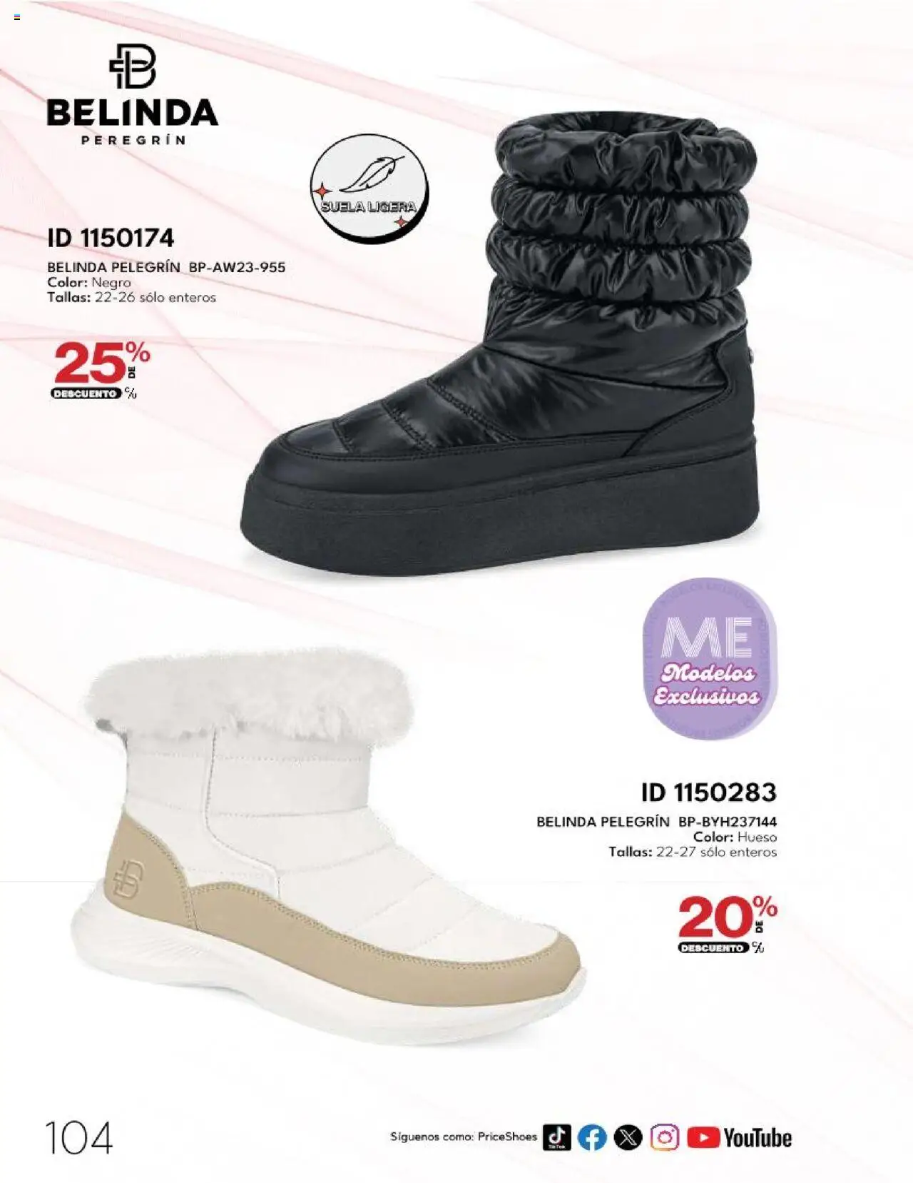 Nuevas ofertas de Price Shoes válidas en toda la República Mexicana desde el 14.10.2025. ¡Encuentra las mejores ofertas en Price Shoes - Catálogo - 10 Pagos sin Intereses! | Página: 104