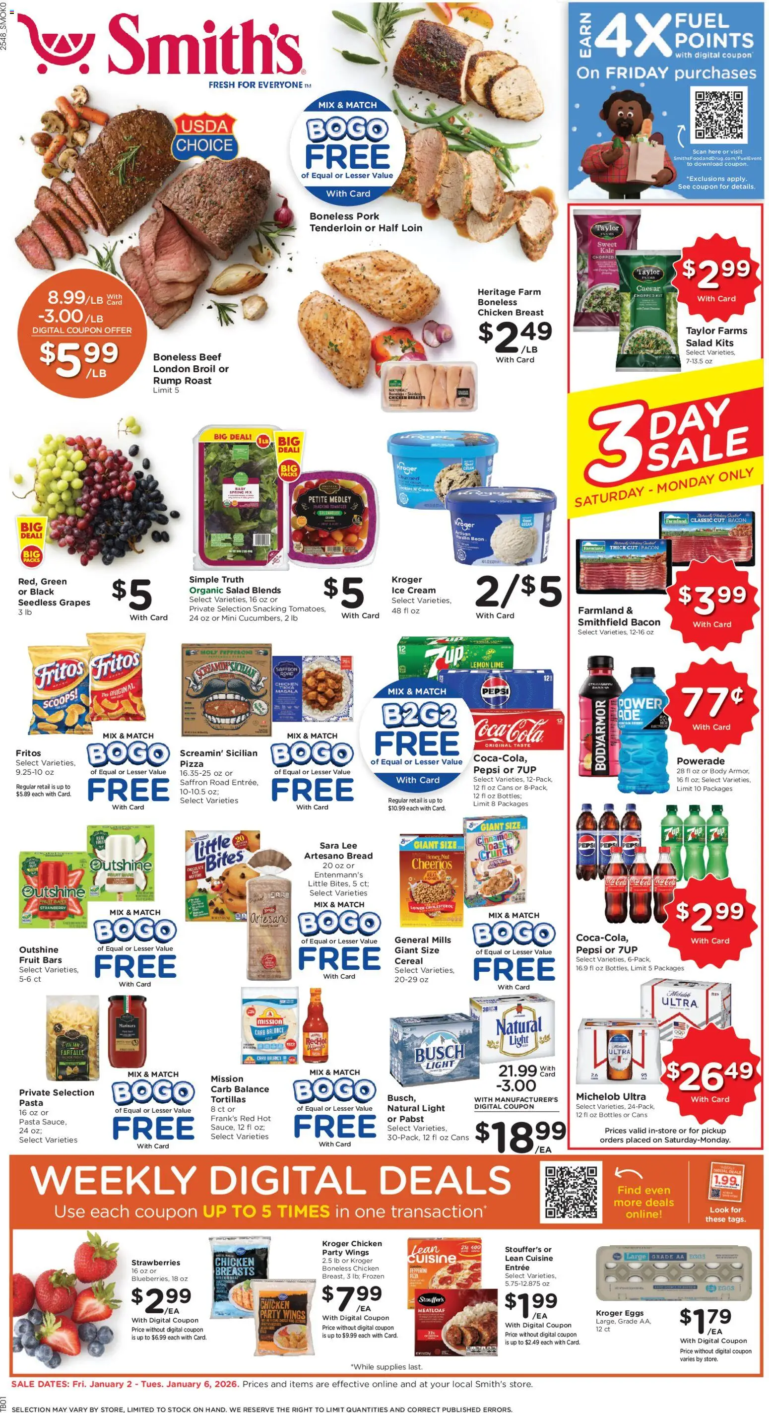 Smith's Weekly Ad - WY - valid from 02.01.2026 | Page: 1