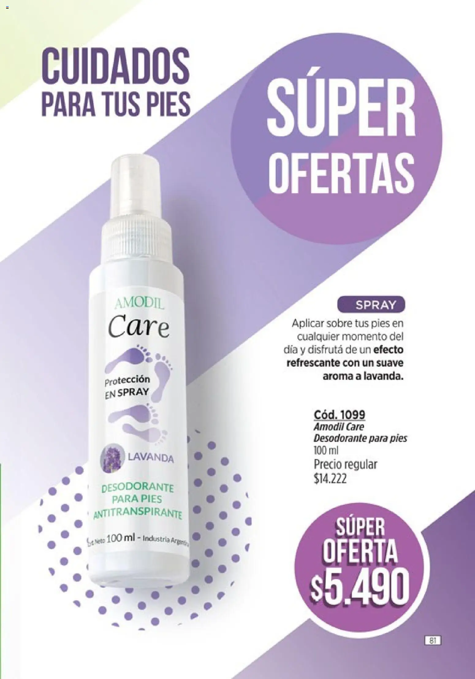 modil - Campaña 7 │ válido desde el 20.03.2026 | Página: 81 | Productos: Sobre, Desodorante, Antitranspirante