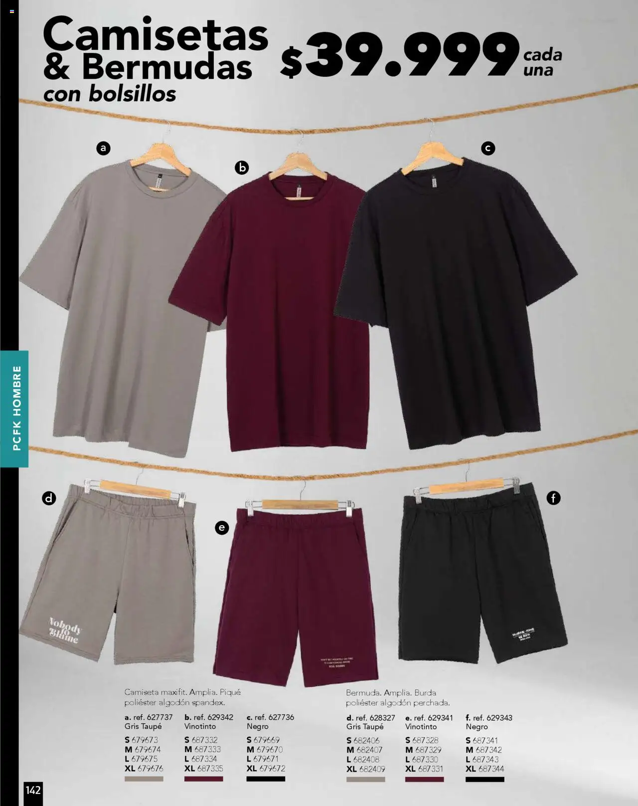 Pacifika revista - valida desde el 10.09.2025 | Página: 166 | Productos: Algodón, Camiseta, Bermudas