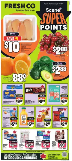 Preview of FreshCo weekly flyer / circulaire from shop FreshCo valid from 15.01.2026