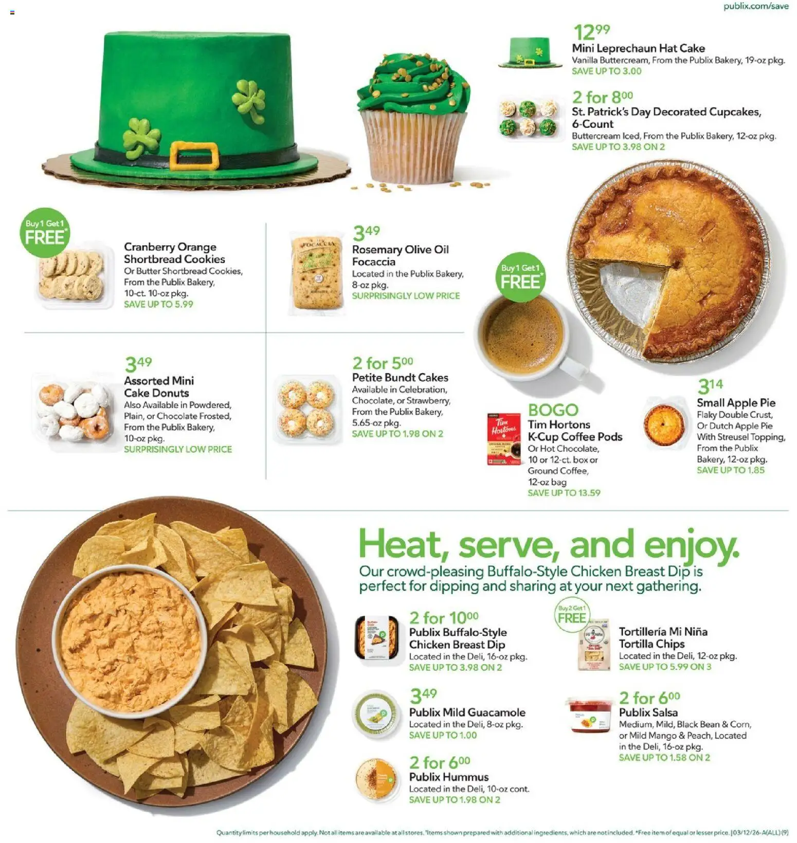 Publix Weekly Ad - valid from 11.03.2026 | Page: 9 | Products: Chocolate, Mango, Hat, Bag