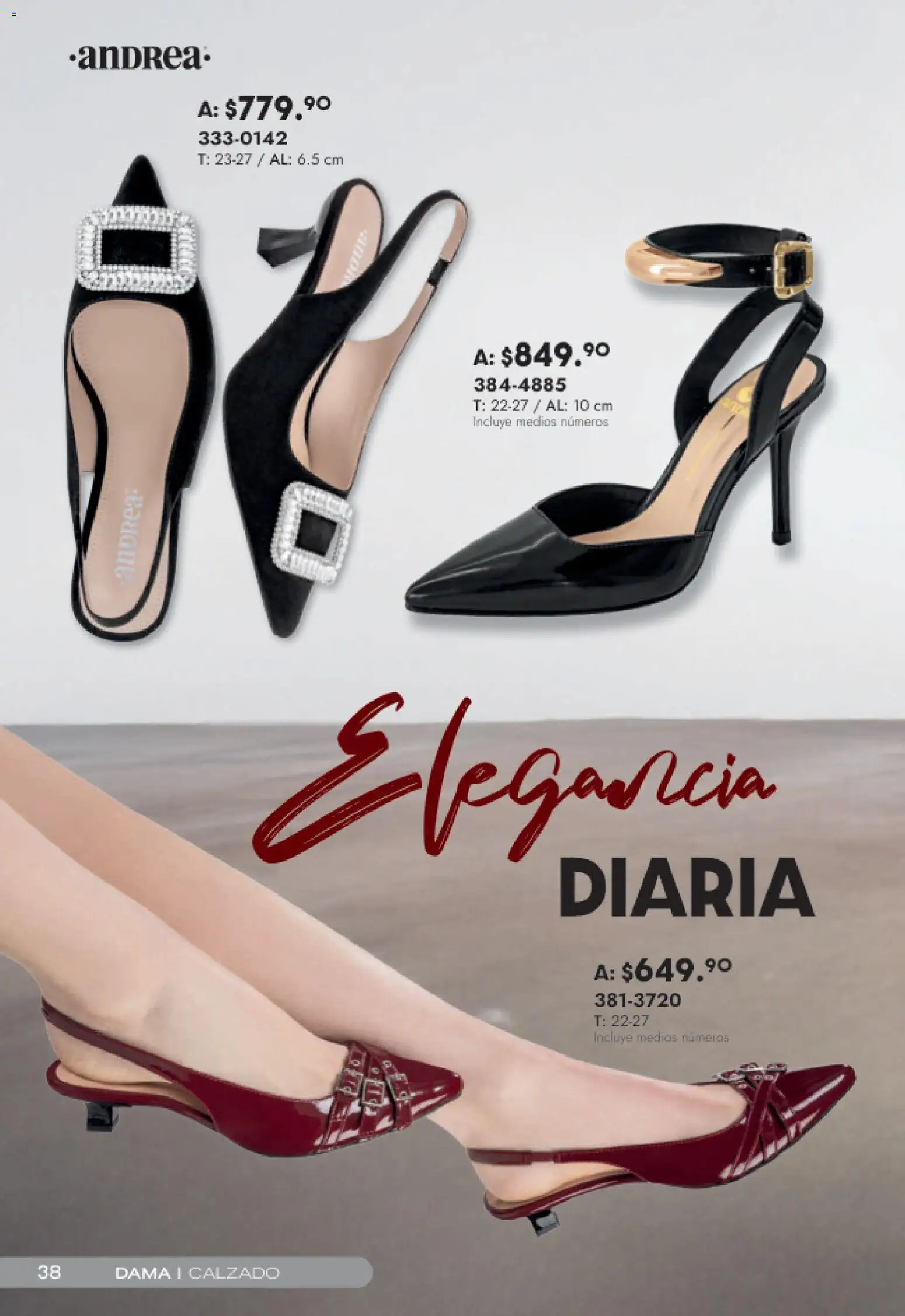 Nuevas ofertas de Andrea válidas en toda la República Mexicana desde el 15.02.2026. ¡Encuentra las mejores ofertas en Andrea catálogo Top Selection! | Página: 38