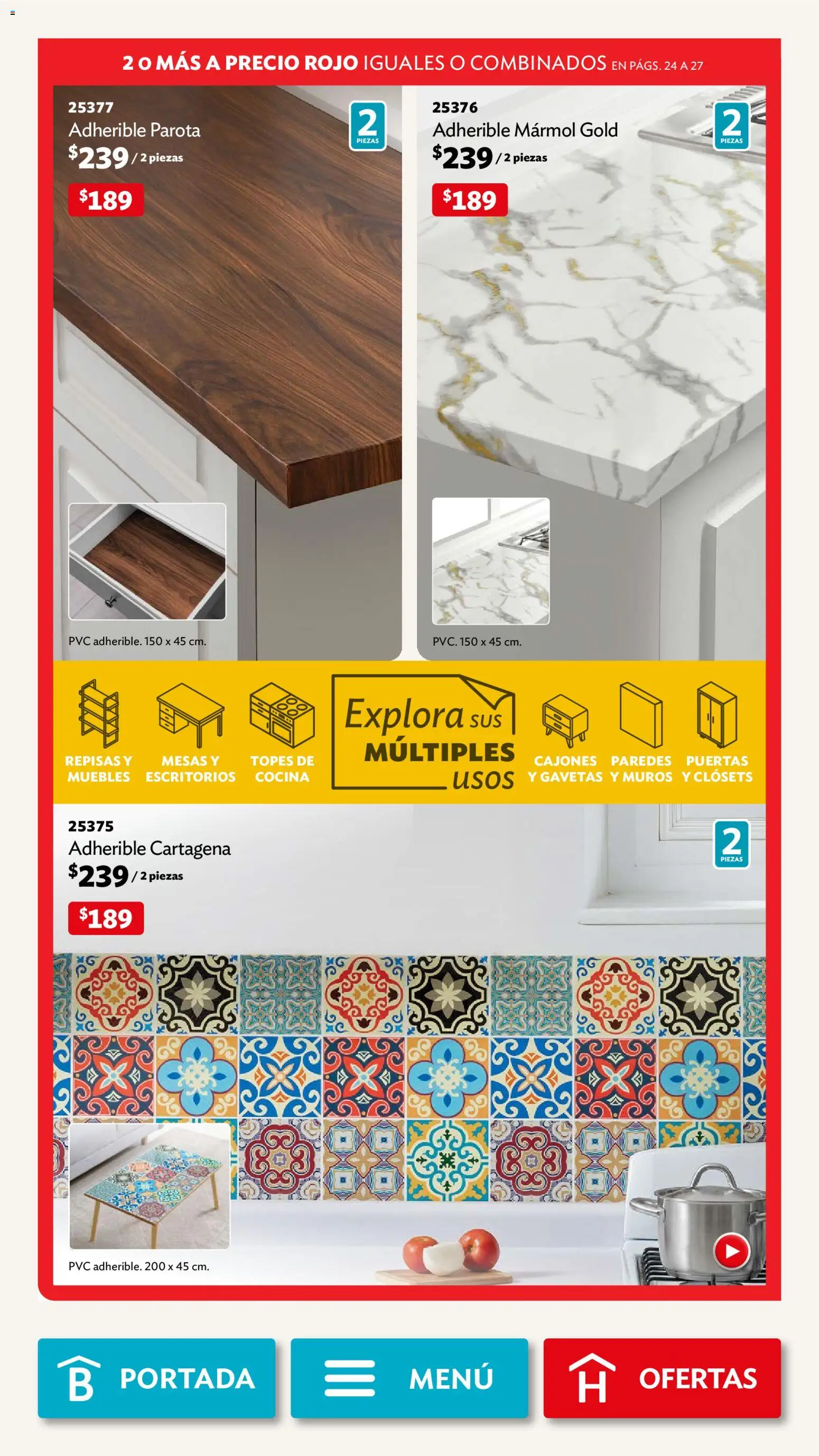 Nuevas ofertas de Betterware válidas en toda la República Mexicana desde el 01.12.2025. ¡Encuentra las mejores ofertas en Betterware campaña 12 2025! | Página: 27 | Productos: Cocina