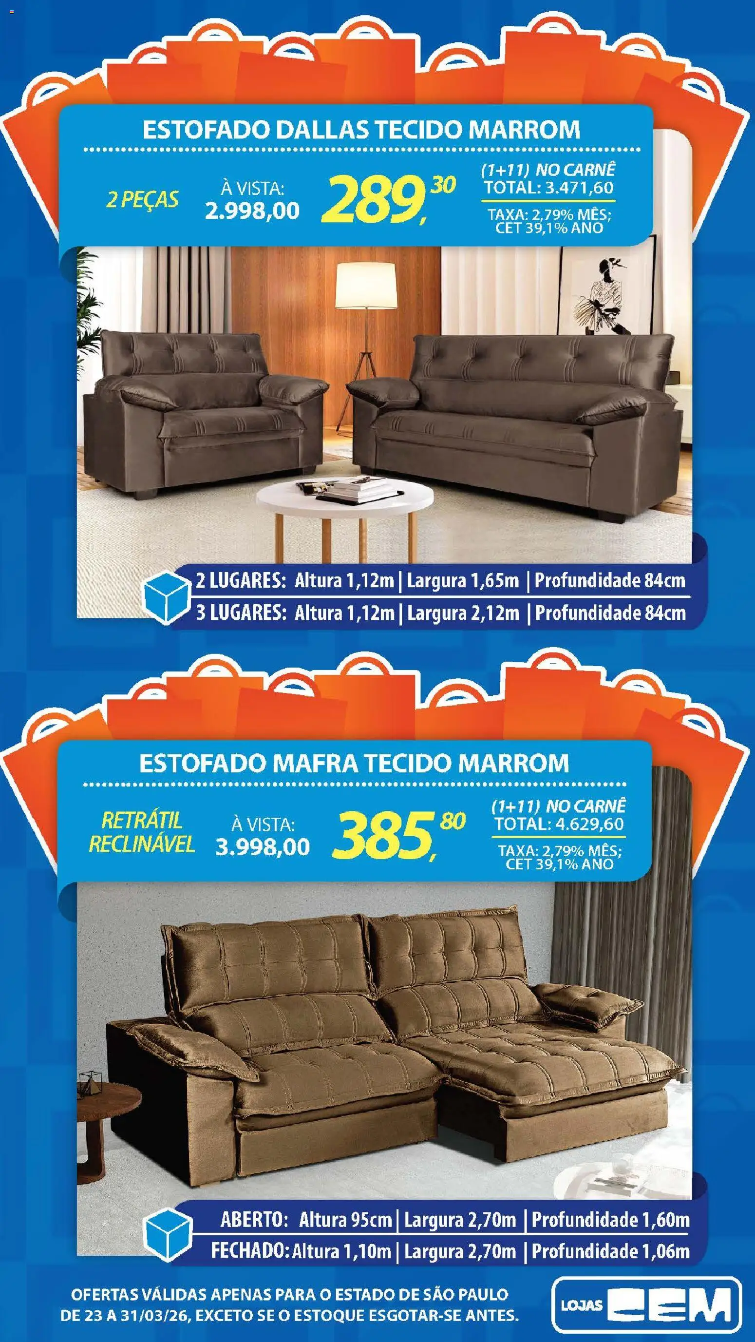 Lojas Cem Folheto - válido de 23.03.2026 | Página: 92