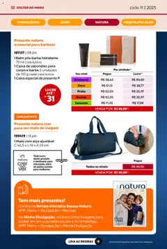 Avon Folheto - válido de 16.06.2025 | Página: 59 | Produtos: Revista, Caixa, Mala de viagem