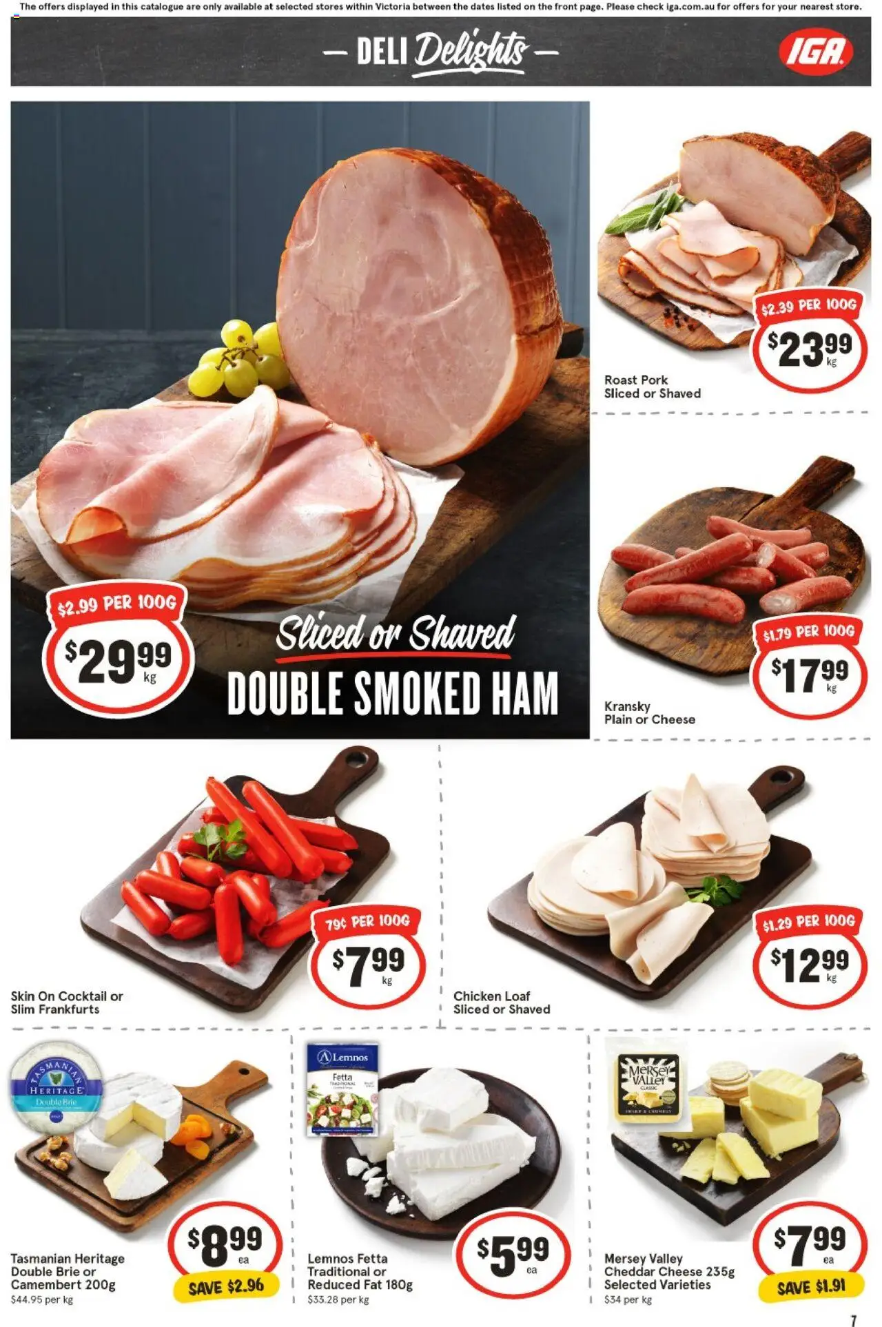 IGA catalogue - valid from 18.06.2025 | Page: 7 | Products: Mushrooms, Nuts, Cucumbers