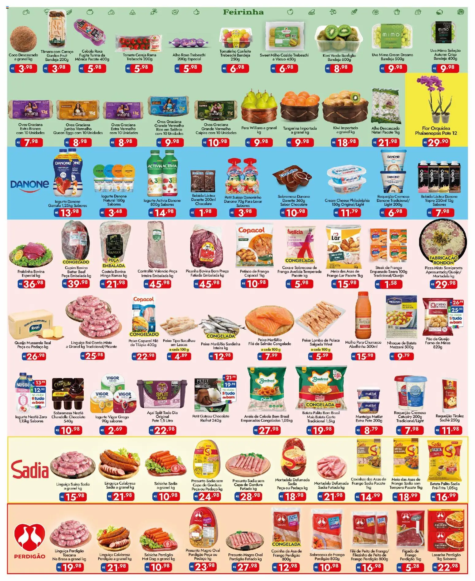 Supermercados Rondon Folheto - válido de 13.02.2026 | Página: 2 | Produtos: Forno, Salsicha, Requeijão, Peito de frango