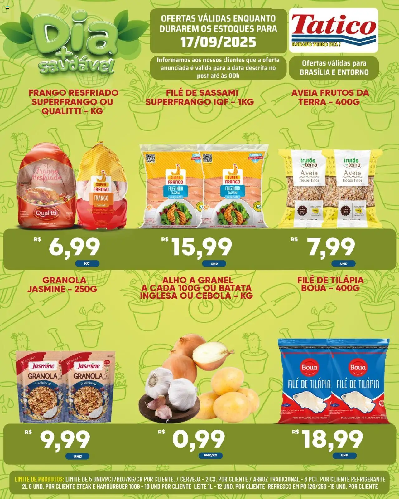 Tatico Folheto - válido de 18.09.2025 | Página: 28 | Produtos: Cerveja, Arroz, Granola, Frango