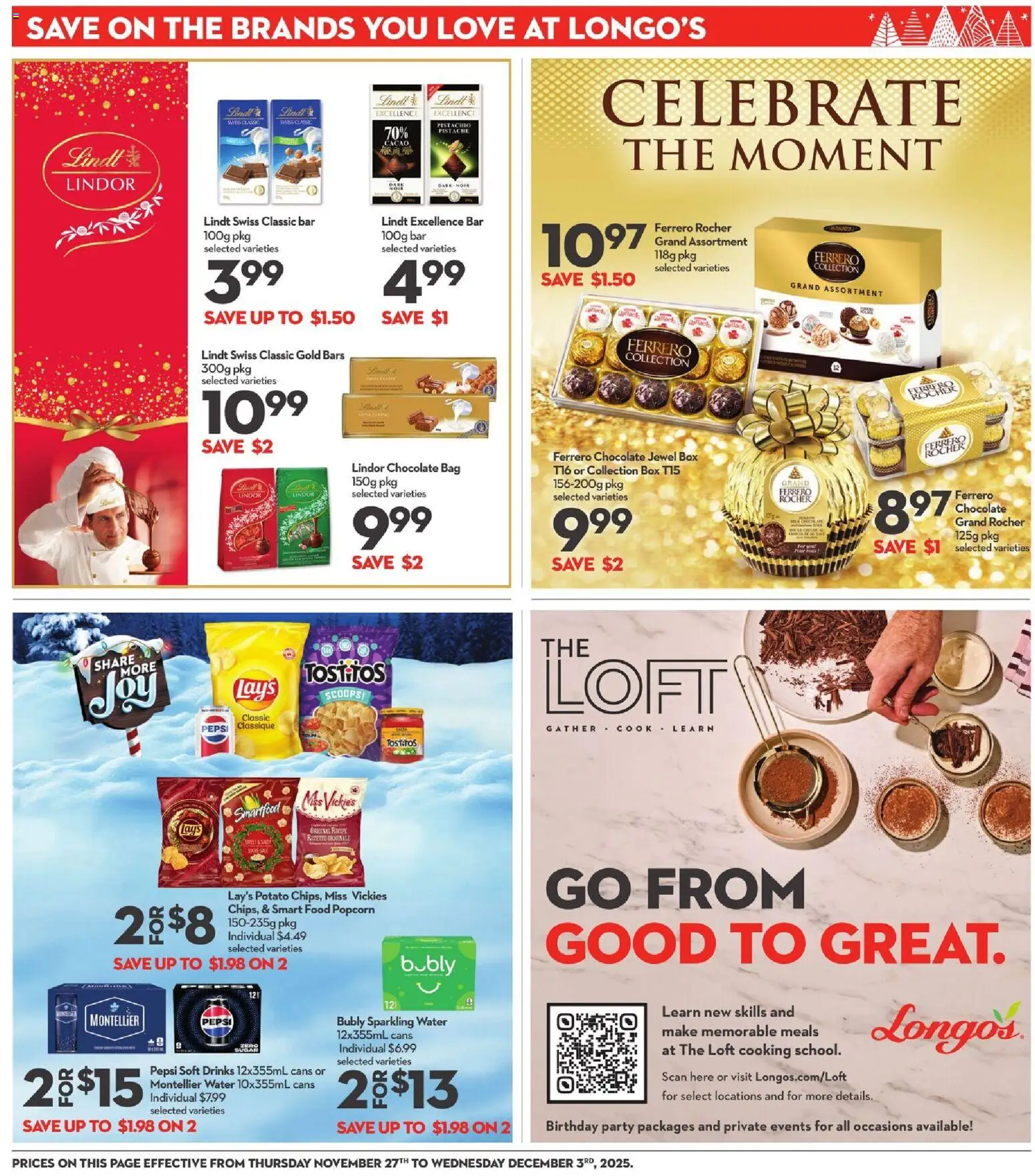 Longo's flyer valid from 27.11.2025 | Page: 23 | Products: Bag, Box, Chocolate