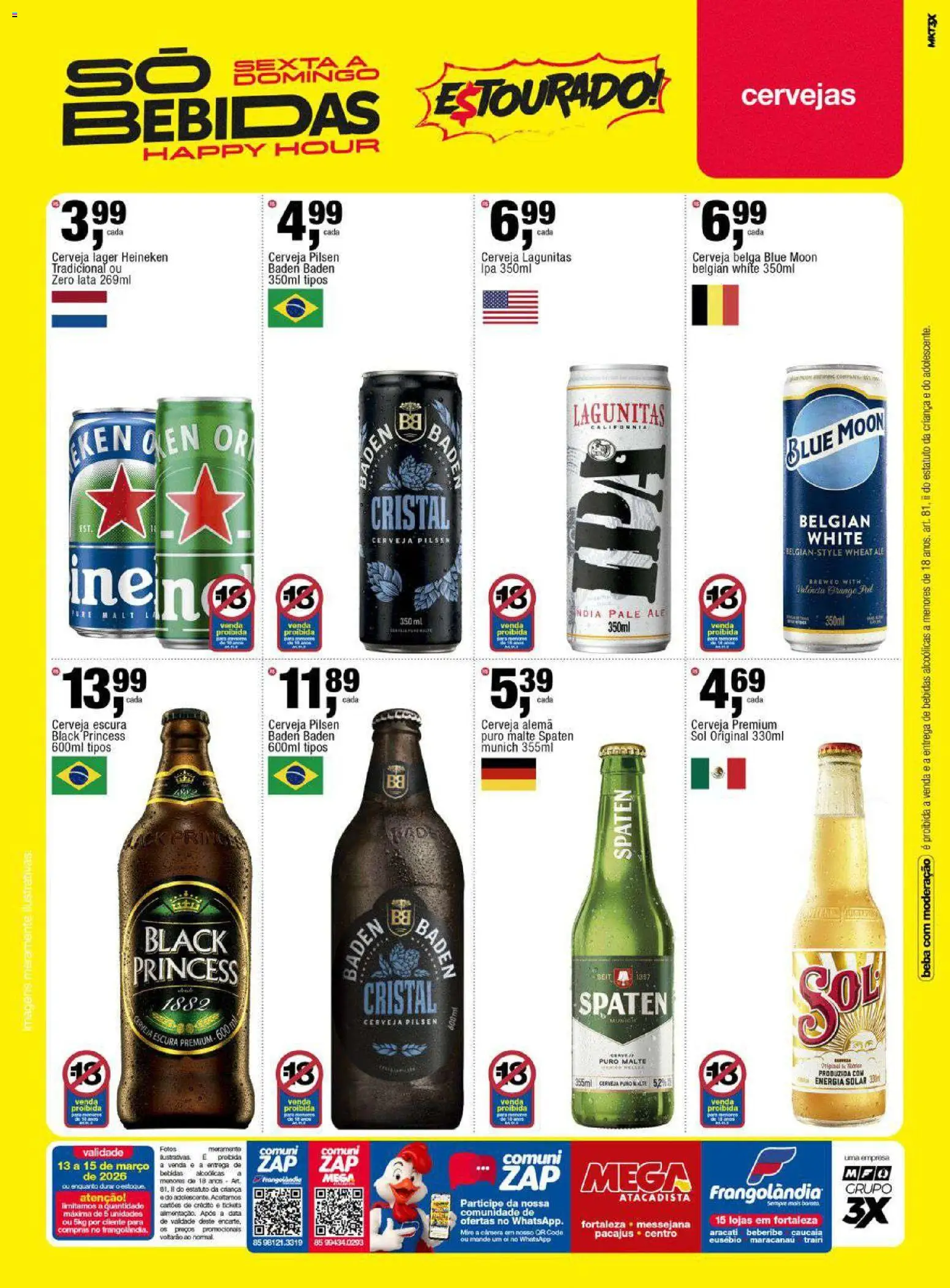 Frangolândia Folheto - válido de 13.03.2026 | Página: 11 | Produtos: Cereja, Cerveja, Heineken, Câmera