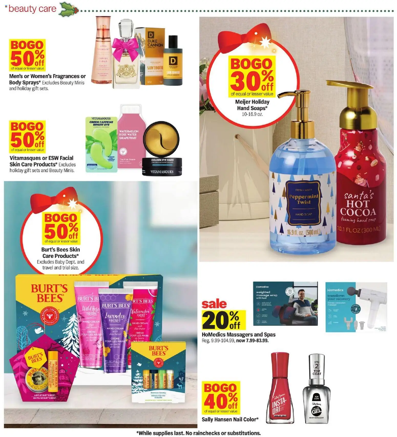 Meijer Weekly Ad - MI - valid from 19.11.2025 | Page: 37 | Products: Nail, Butter, Soap, Water