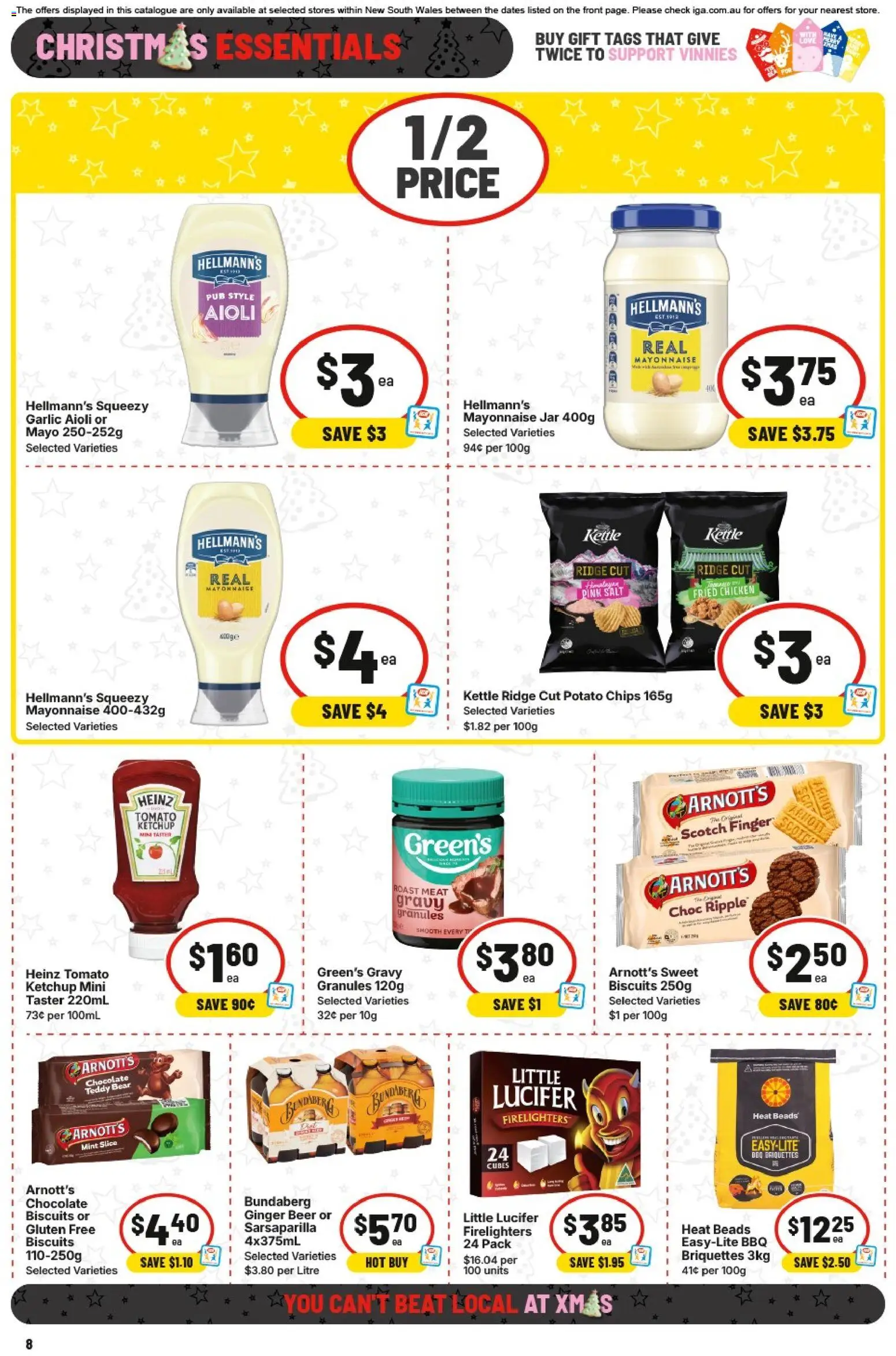 IGA catalogue - valid from 10.12.2025 | Page: 13 | Products: Chicken, Meat, Mayonnaise, Salt