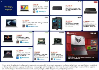Preview of Canada Computers - Weekly flyer from shop Canada Computers valid from 30.01.2026