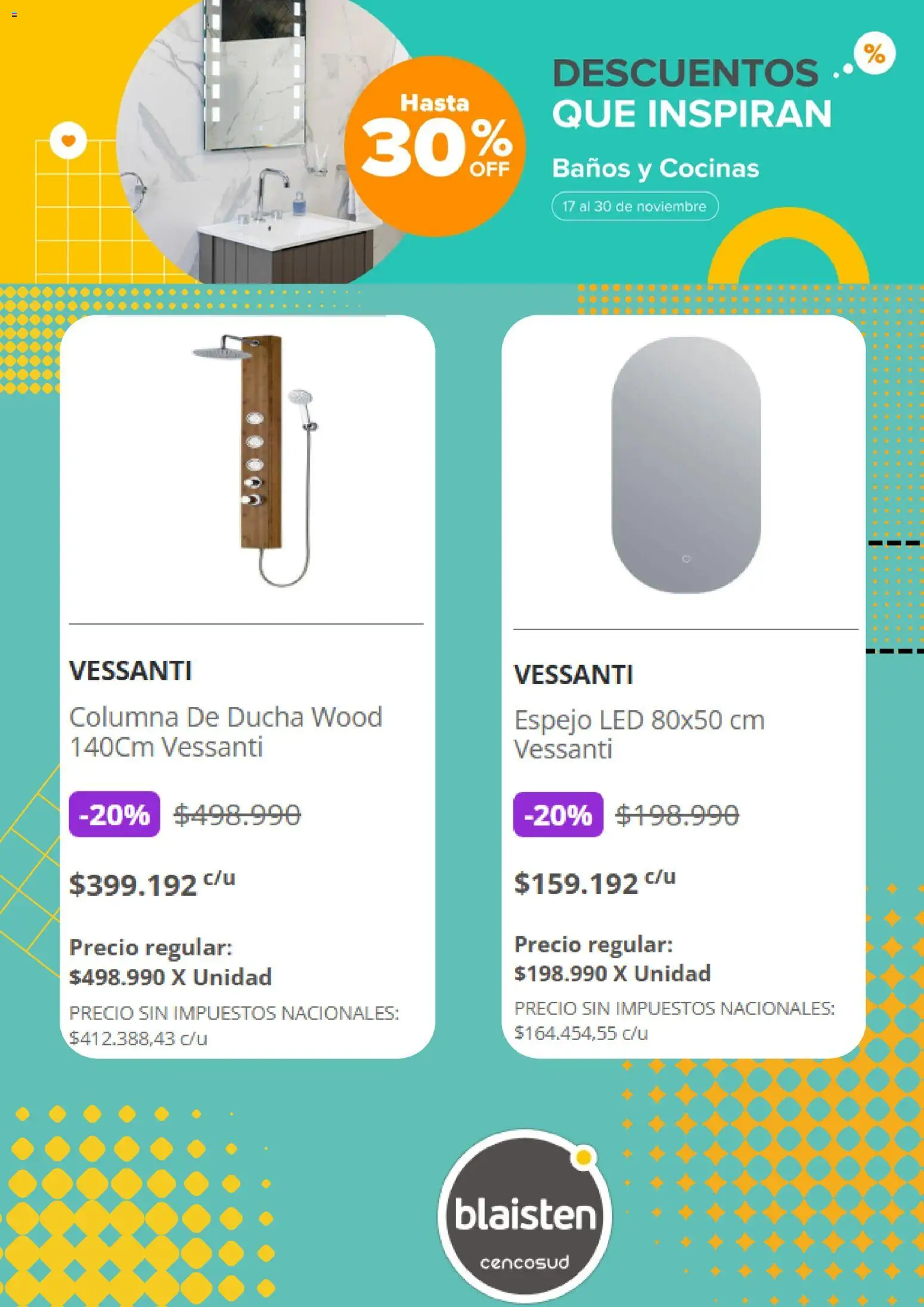 Blaisten catálogo │ válido desde el 17.11.2025 | Página: 4 | Productos: Ducha, Espejo