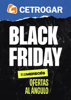Vista previa Cetrogar Black Friday válido desde el 27.11.2025