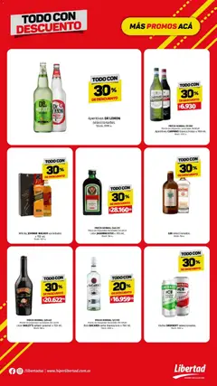 Vista previa Hipermercado Libertad catálogo válido desde el 18.12.2025 | Página: 11 | Productos: Vodka, Whisky, Gin