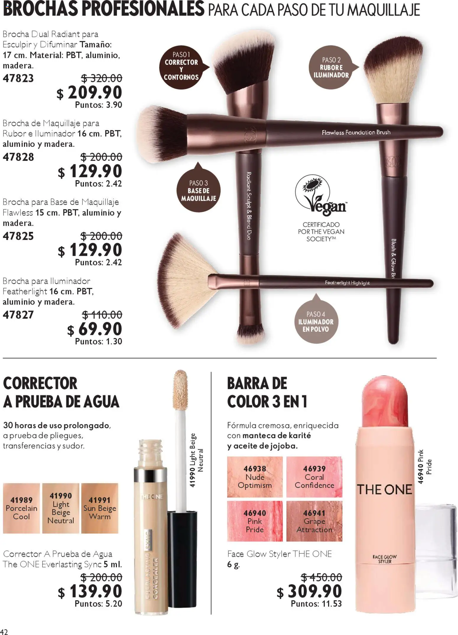 Nuevas ofertas de Oriflame válidas en toda la República Mexicana desde el 25.10.2025. ¡Encuentra las mejores ofertas en Oriflame Buen Fin! | Página: 42 | Productos: Agua, Barra, Maquillaje, Corrector