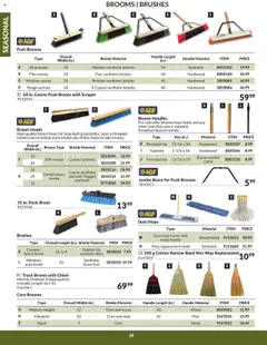 Preview of Princess Auto - Catalogue - Seasonal from shop Princess Auto valid from 16.04.2025 | Page: 32 | Products: Brush